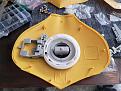 Top view iris door open mini sub dropped